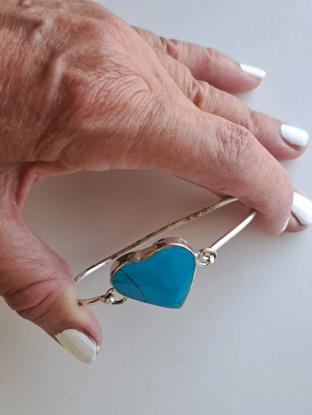 FRESH. Turquoise/Silver Bracelet